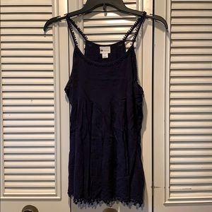 Stylus Navy Tank top